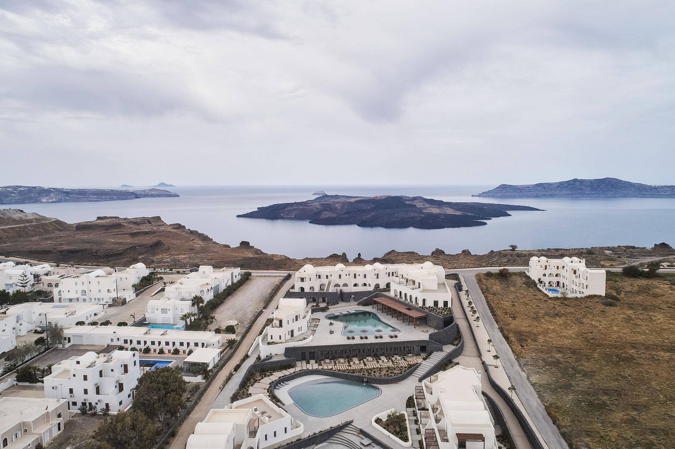 Orama Hotel & Spa Тира Экстерьер фото The hotel in 2019